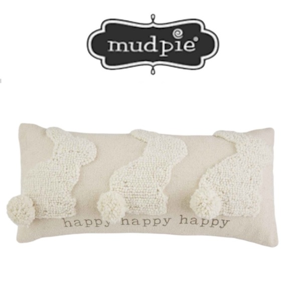 Happy Bunny Throw Pillow - Thumbnail 4